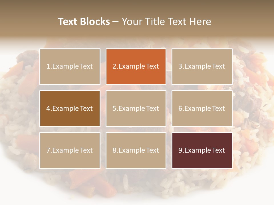 Spice Life Set PowerPoint Template