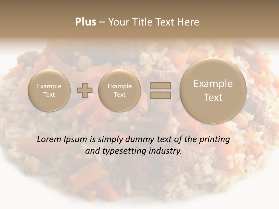 Spice Life Set PowerPoint Template