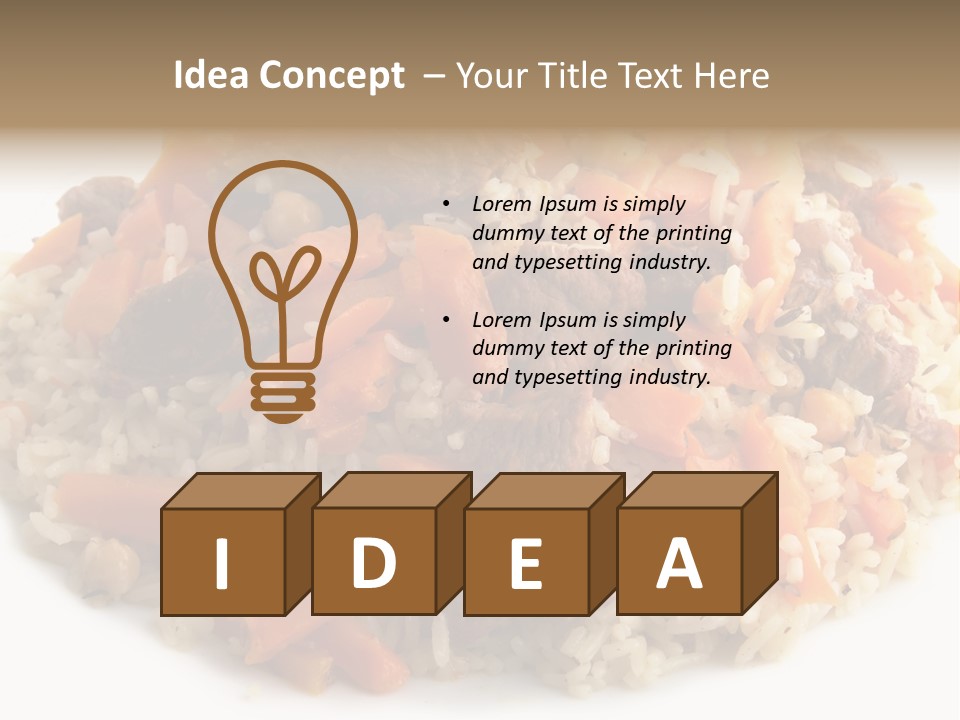 Spice Life Set PowerPoint Template