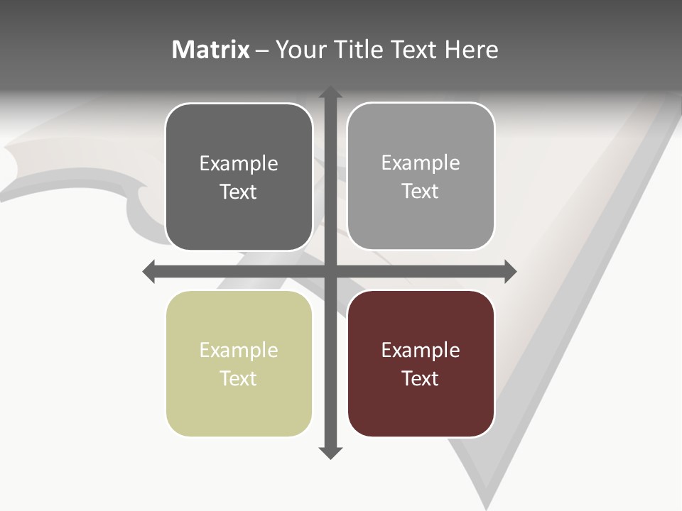 Magnifier Look Concept PowerPoint Template