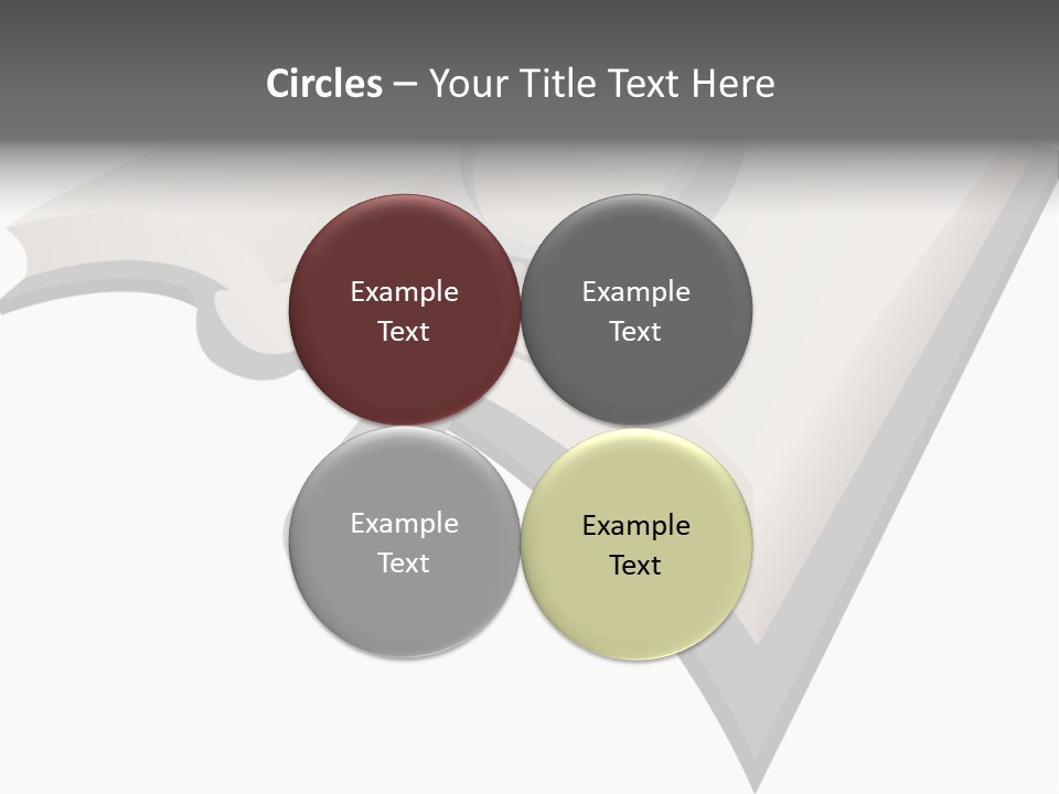 Magnifier Look Concept PowerPoint Template
