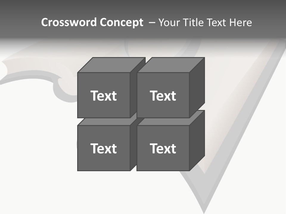 Magnifier Look Concept PowerPoint Template