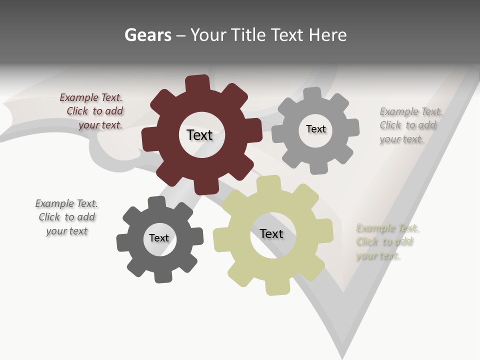 Magnifier Look Concept PowerPoint Template