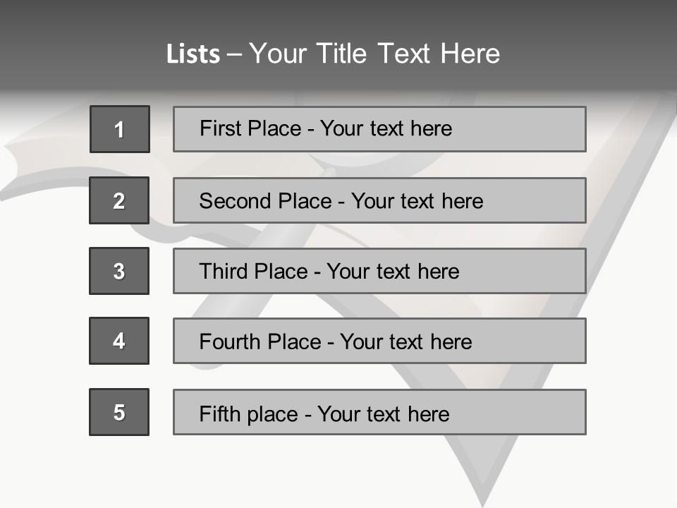 Magnifier Look Concept PowerPoint Template