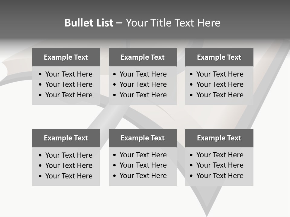 Magnifier Look Concept PowerPoint Template