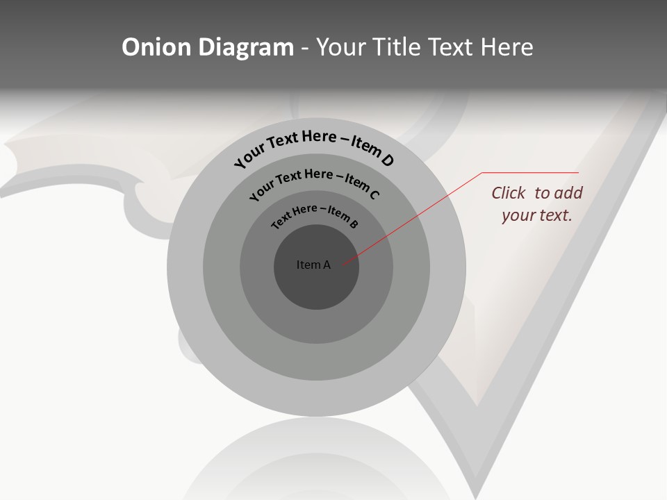 Magnifier Look Concept PowerPoint Template