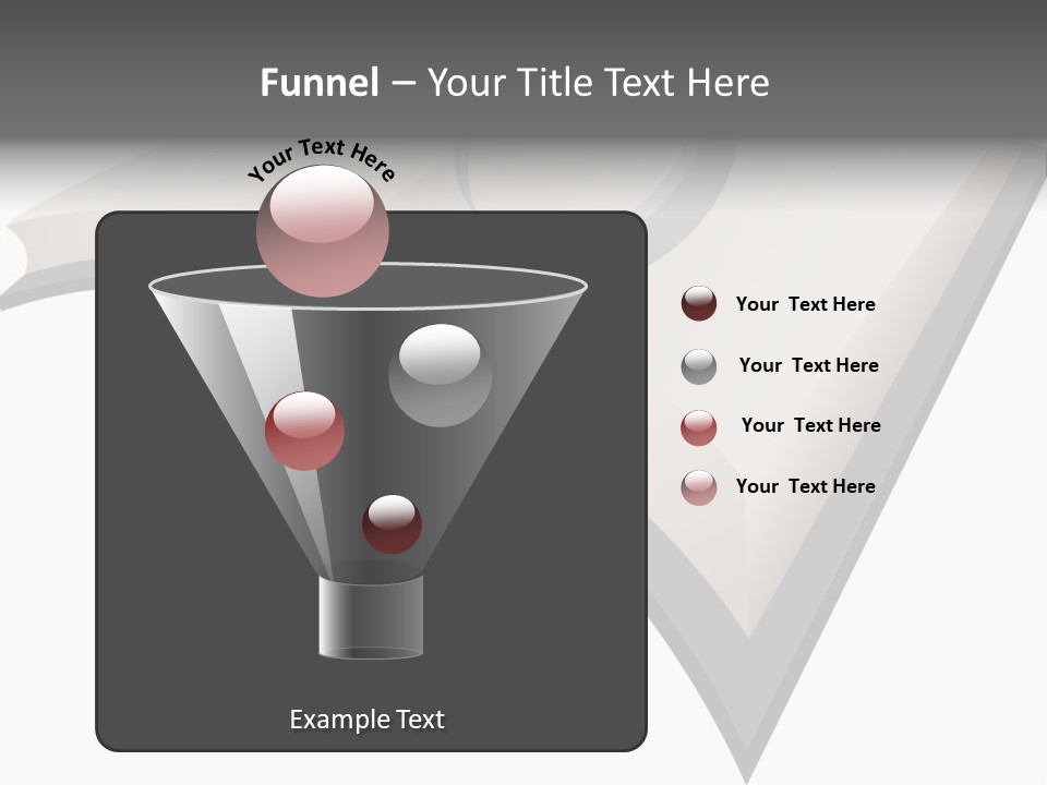 Magnifier Look Concept PowerPoint Template