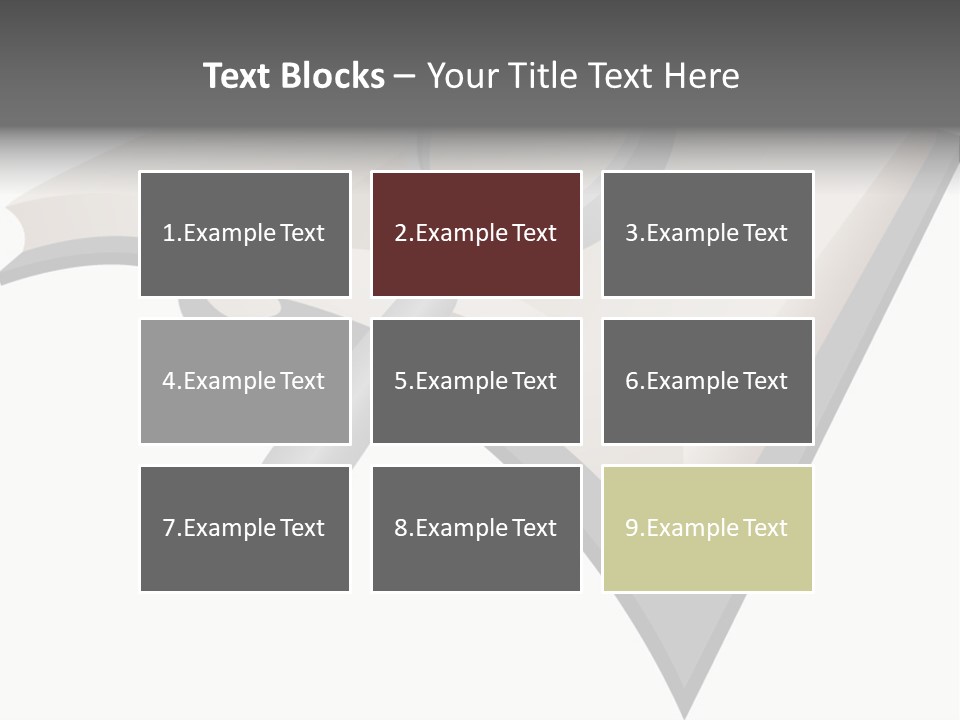 Magnifier Look Concept PowerPoint Template