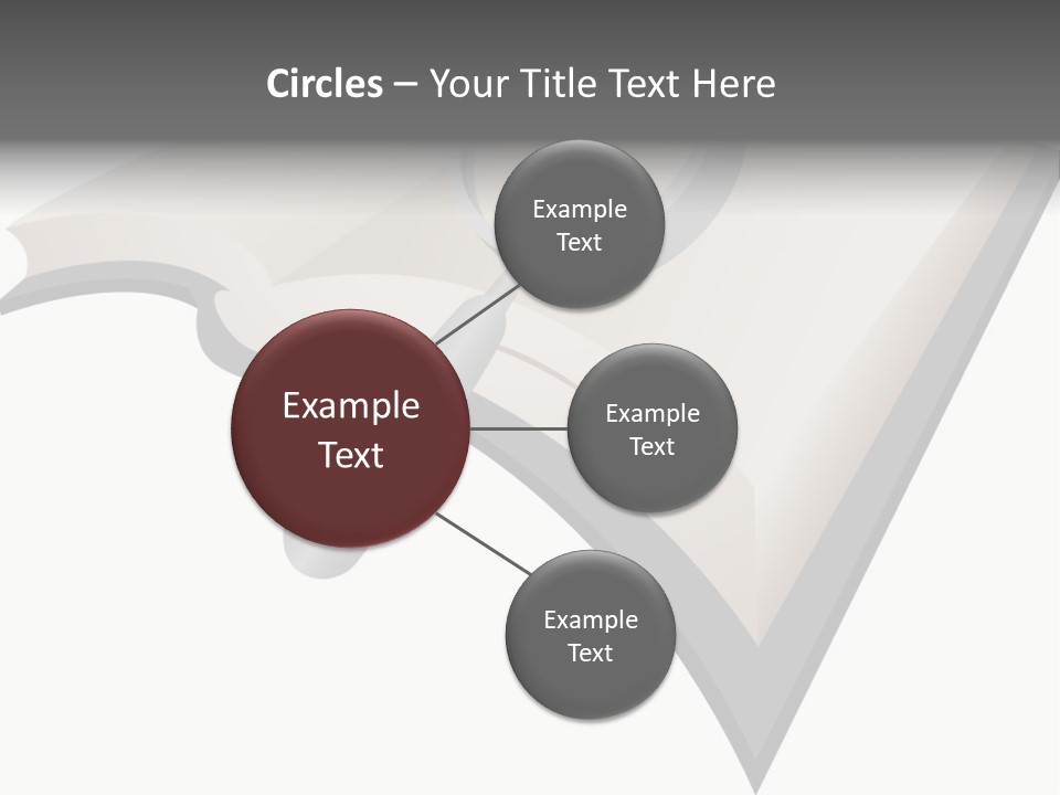 Magnifier Look Concept PowerPoint Template