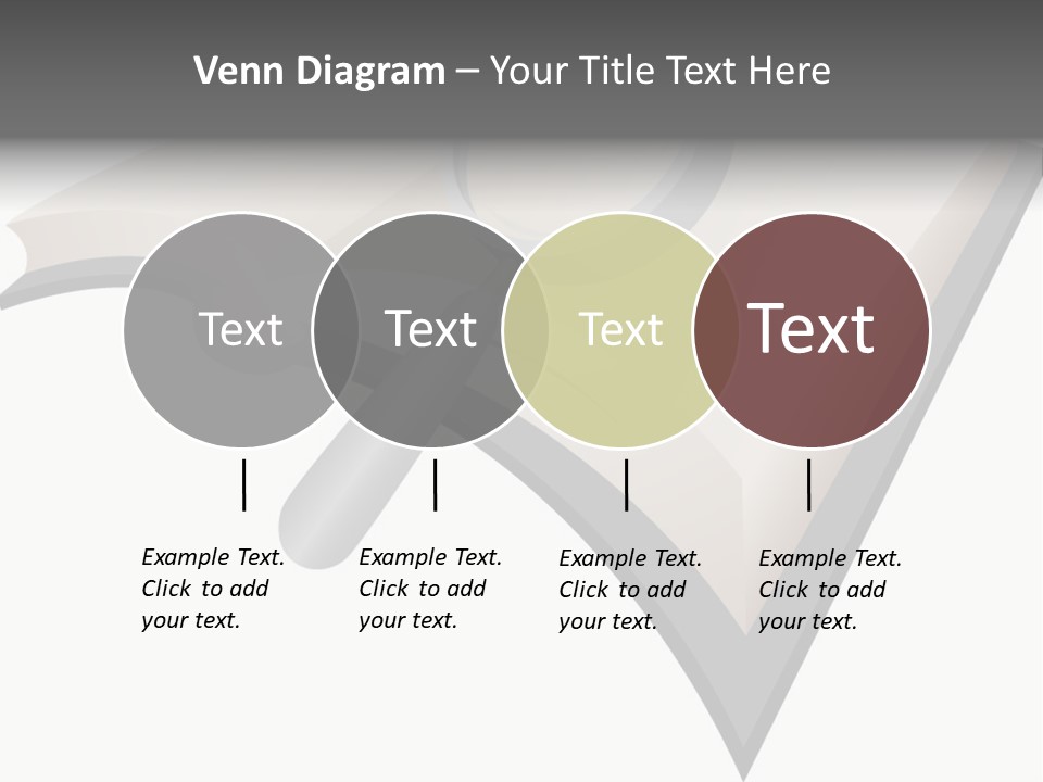 Magnifier Look Concept PowerPoint Template