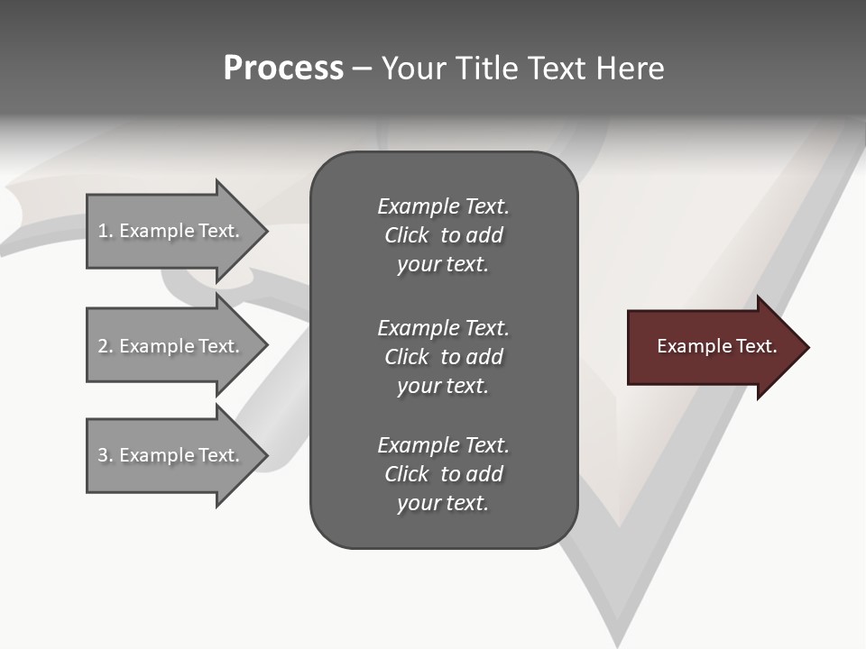 Magnifier Look Concept PowerPoint Template