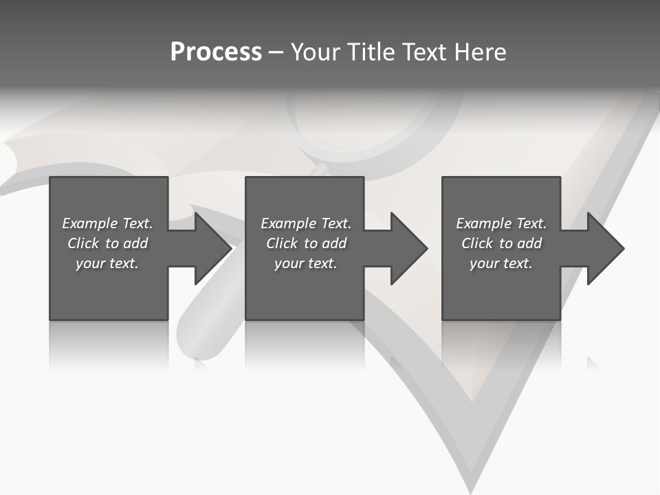 Magnifier Look Concept PowerPoint Template