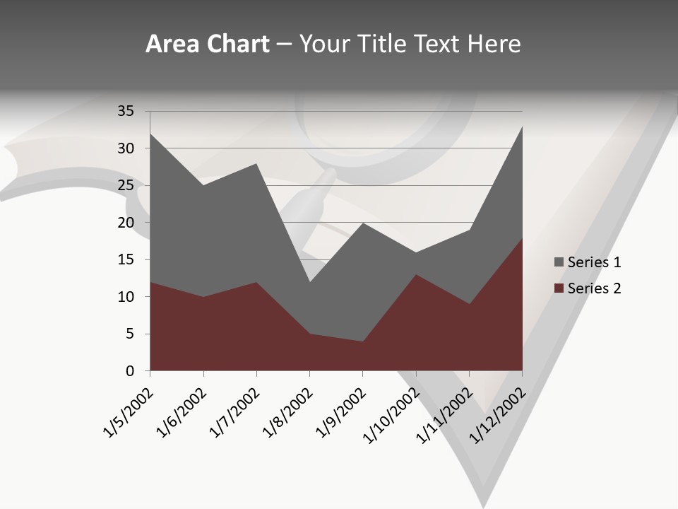 Magnifier Look Concept PowerPoint Template