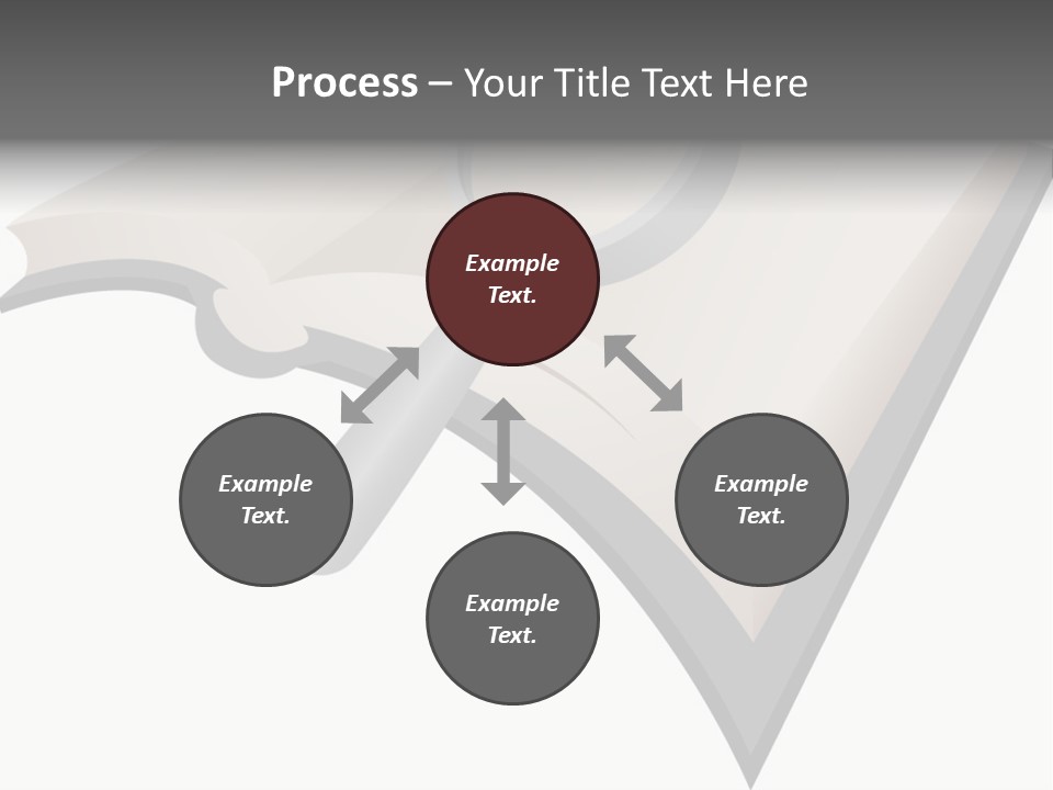 Magnifier Look Concept PowerPoint Template