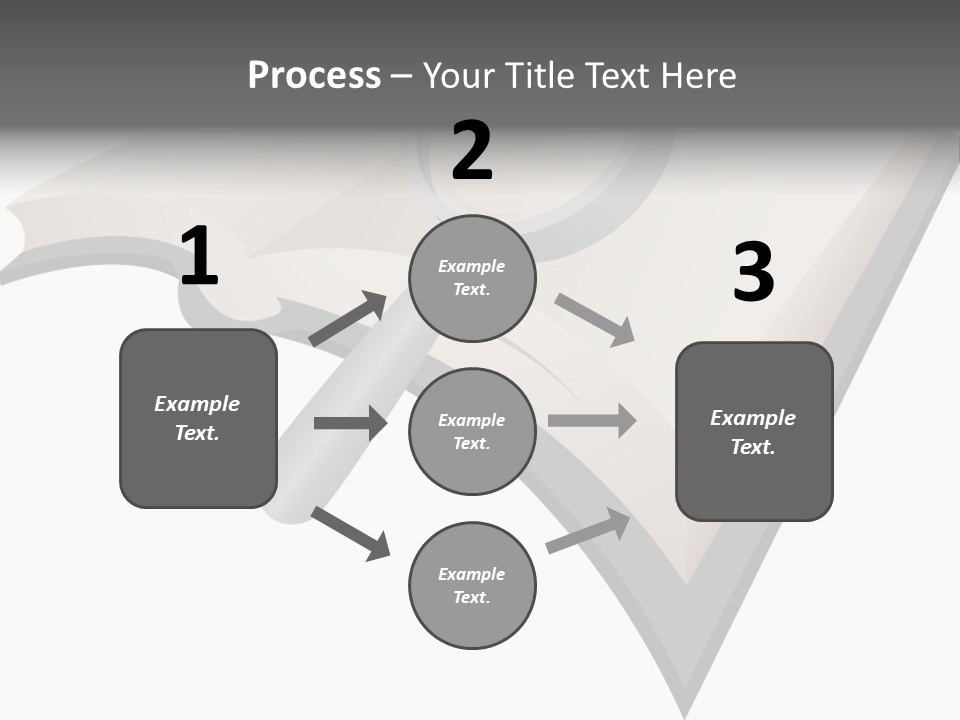 Magnifier Look Concept PowerPoint Template