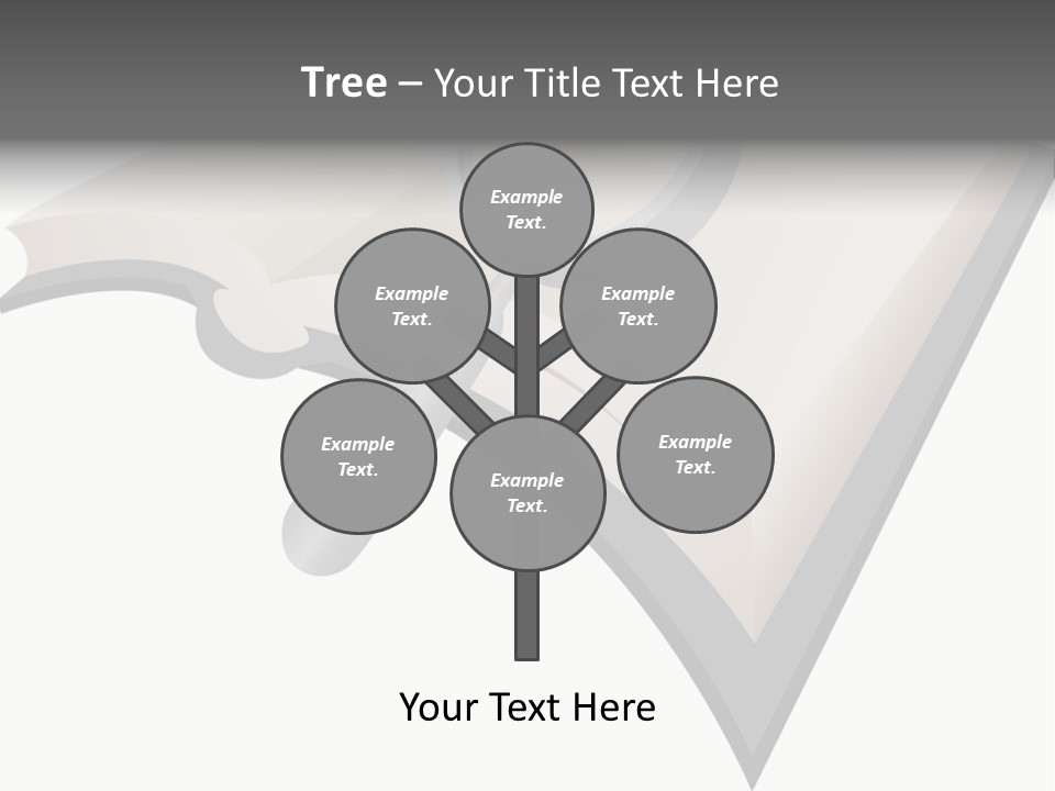 Magnifier Look Concept PowerPoint Template
