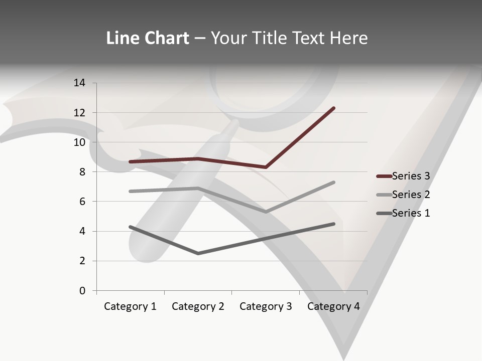 Magnifier Look Concept PowerPoint Template