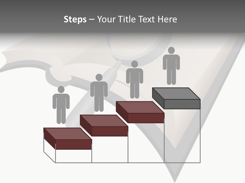 Magnifier Look Concept PowerPoint Template