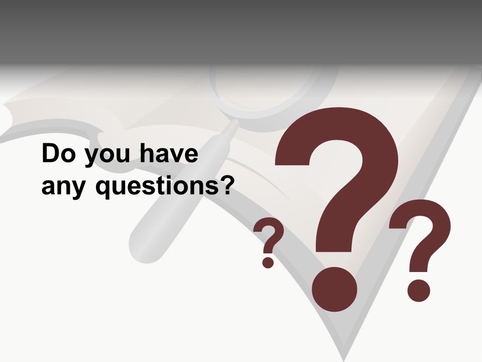 Magnifier Look Concept PowerPoint Template