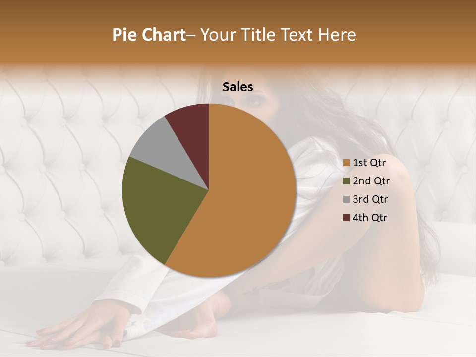 Nude Shy Shapely PowerPoint Template