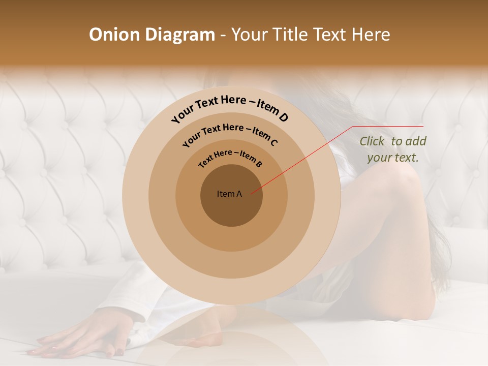 Nude Shy Shapely PowerPoint Template