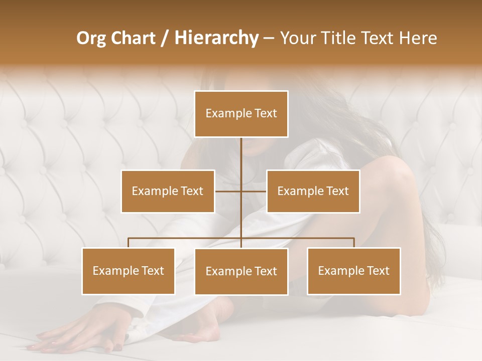 Nude Shy Shapely PowerPoint Template