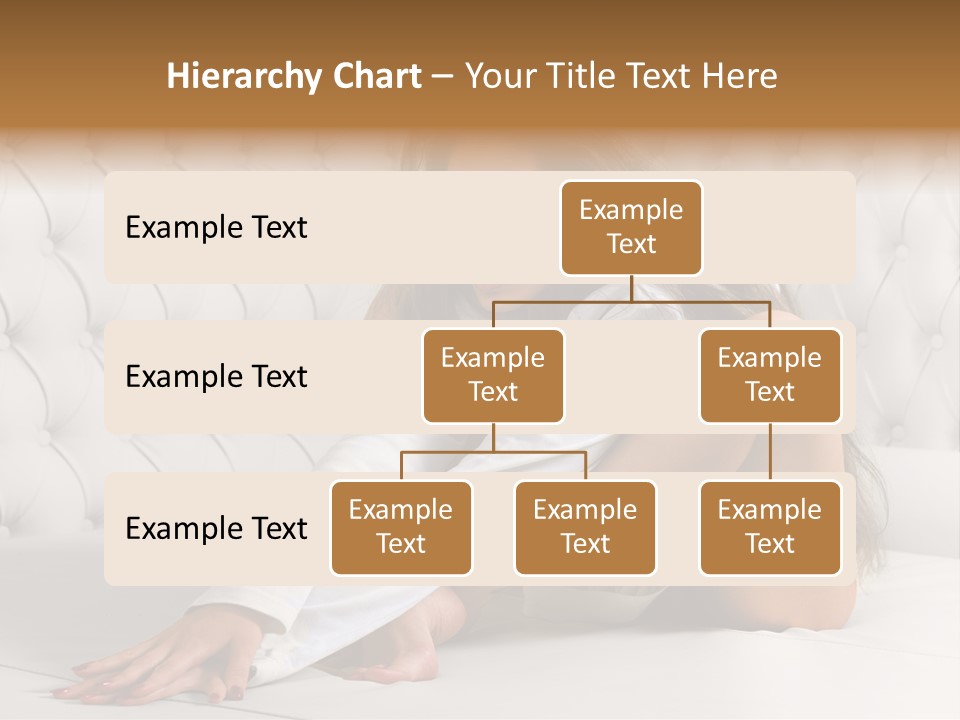 Nude Shy Shapely PowerPoint Template