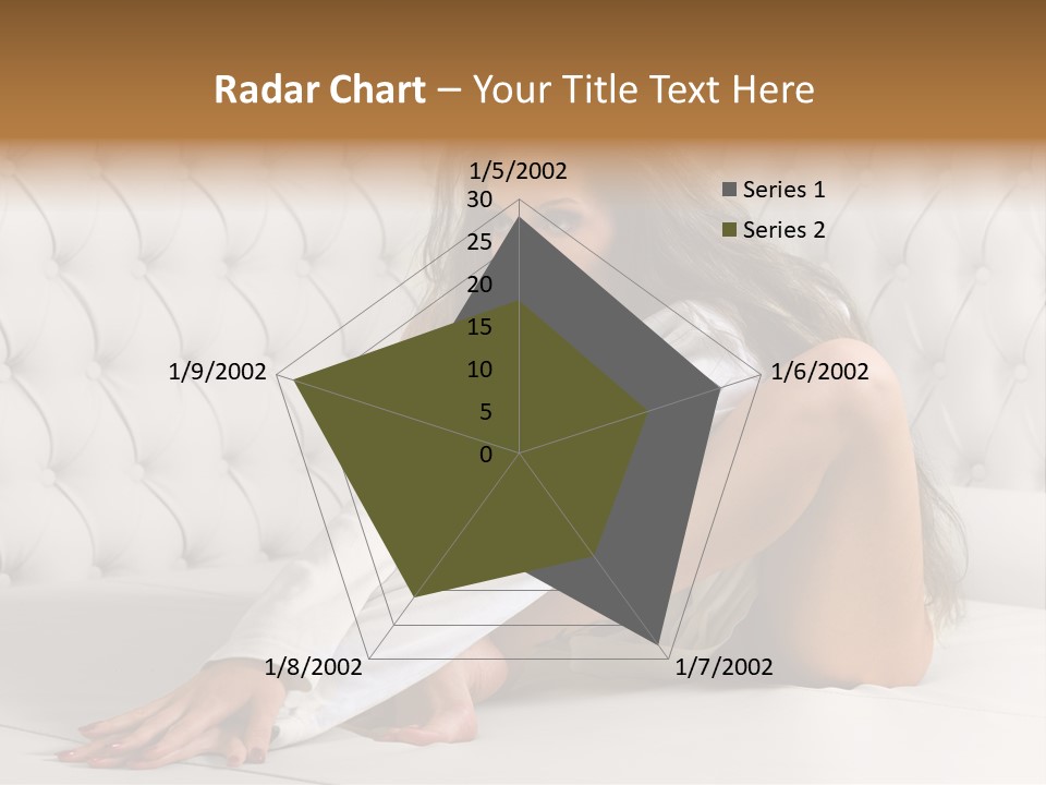 Nude Shy Shapely PowerPoint Template