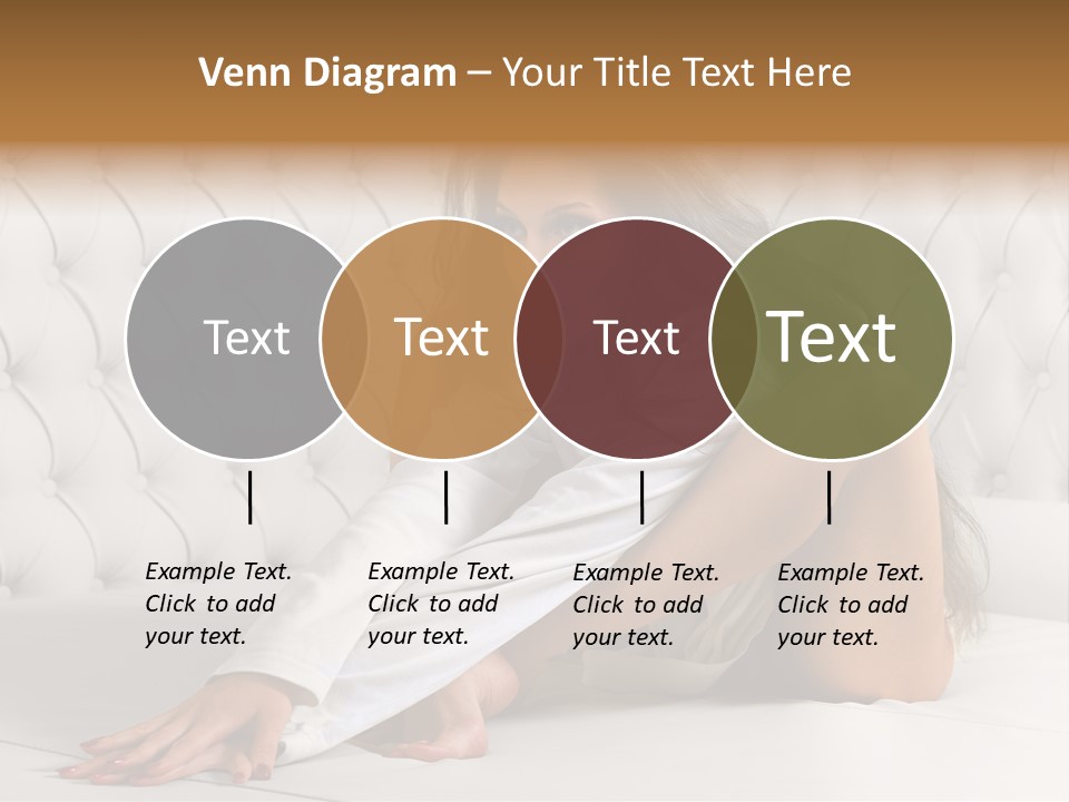 Nude Shy Shapely PowerPoint Template