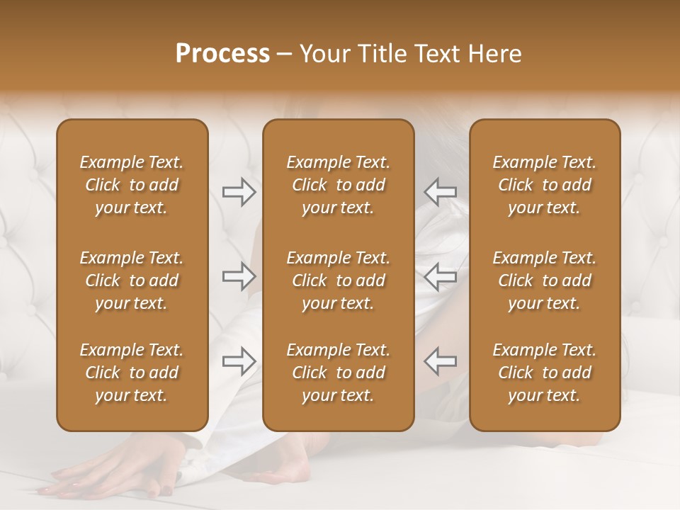 Nude Shy Shapely PowerPoint Template