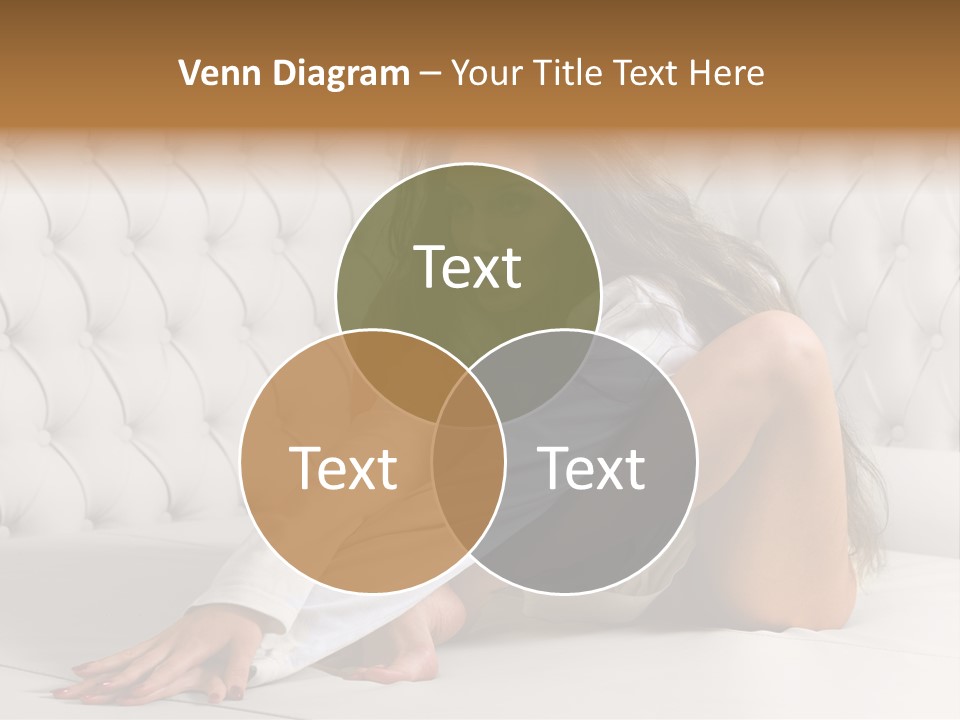 Nude Shy Shapely PowerPoint Template
