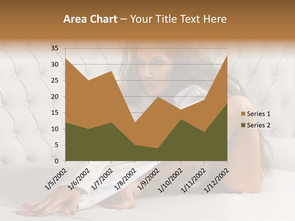 Nude Shy Shapely PowerPoint Template