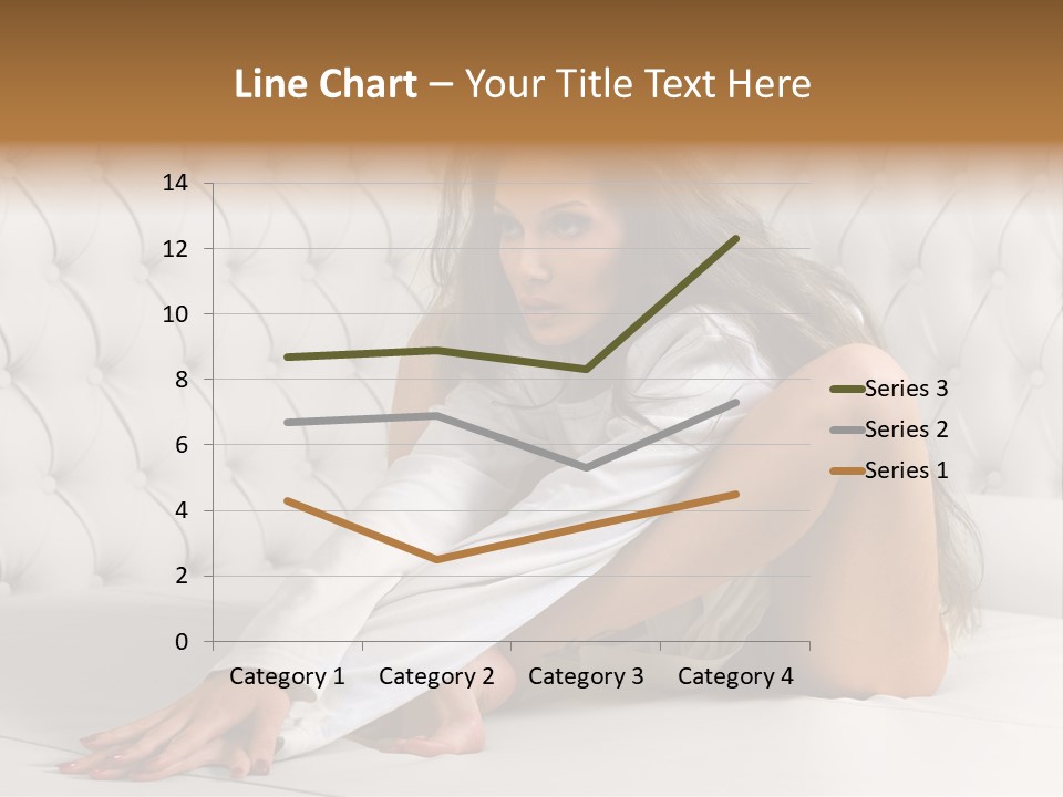 Nude Shy Shapely PowerPoint Template