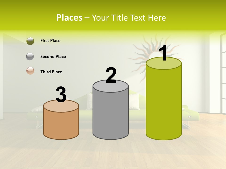 Drawingroom Shade Decor PowerPoint Template