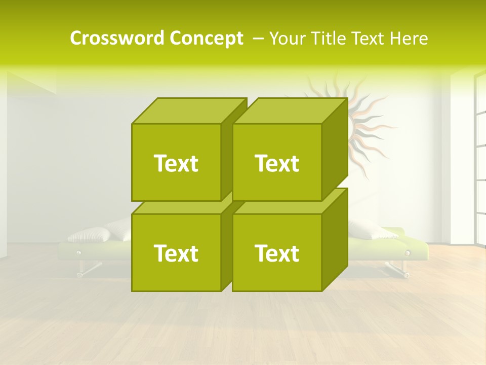 Drawingroom Shade Decor PowerPoint Template