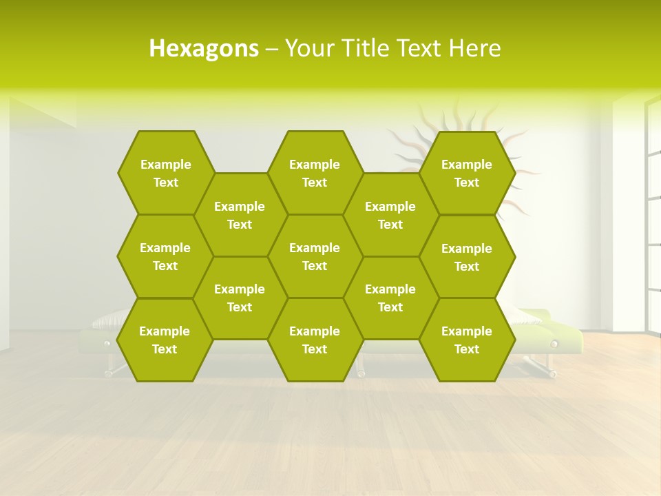 Drawingroom Shade Decor PowerPoint Template