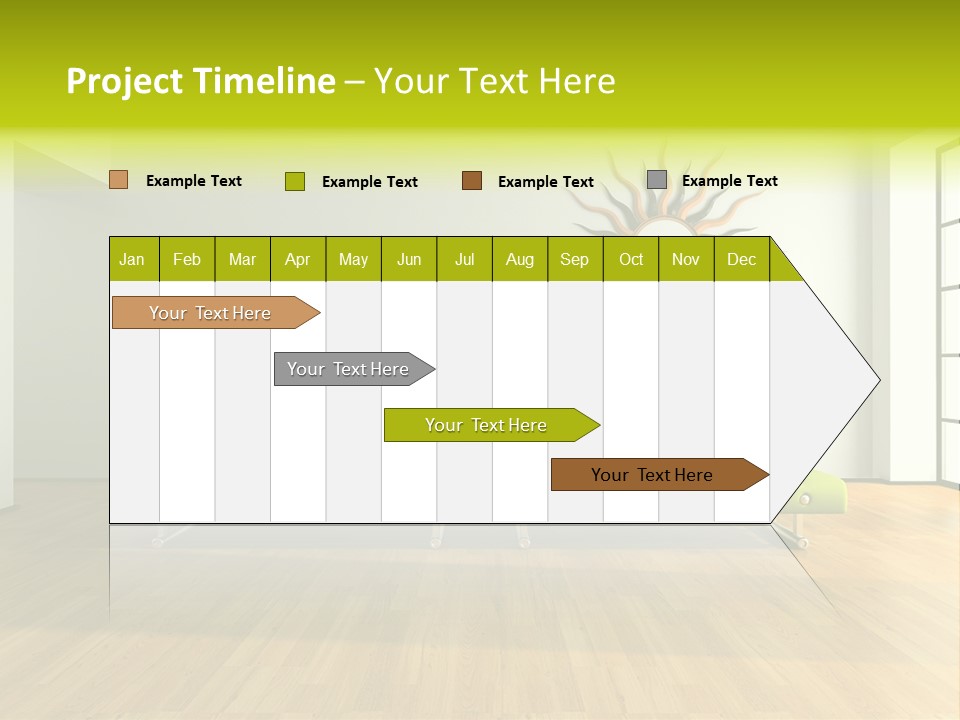 Drawingroom Shade Decor PowerPoint Template