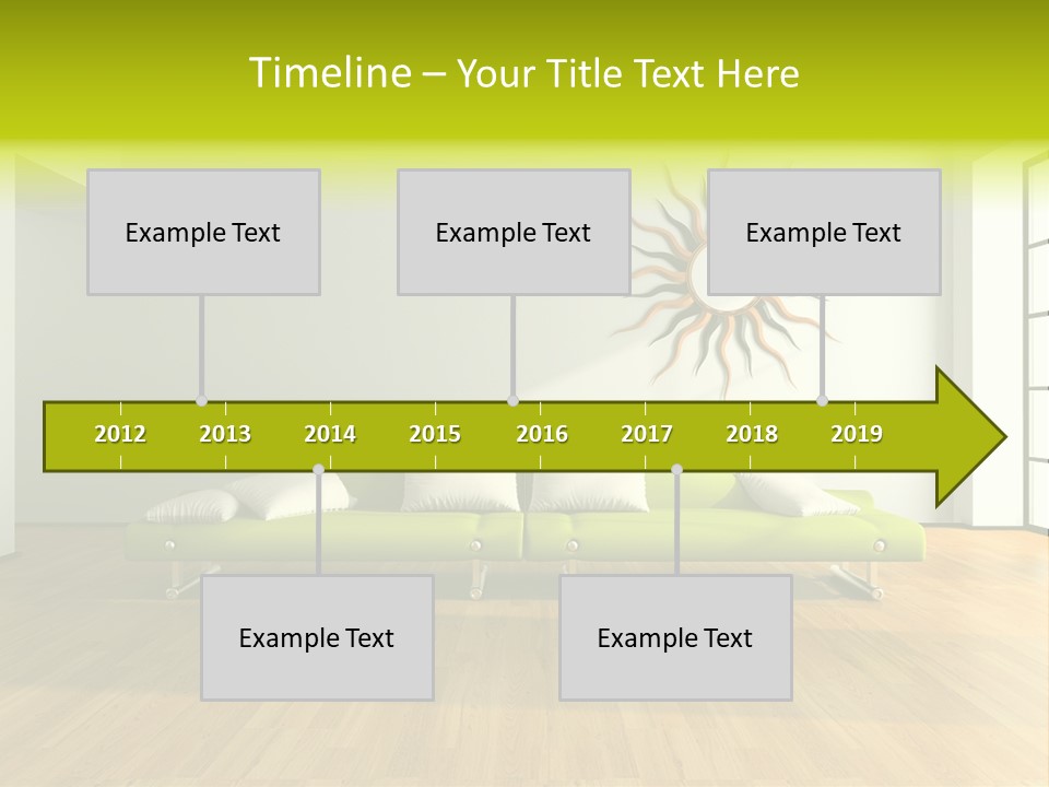 Drawingroom Shade Decor PowerPoint Template