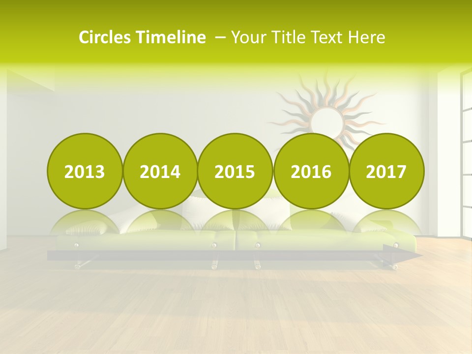 Drawingroom Shade Decor PowerPoint Template