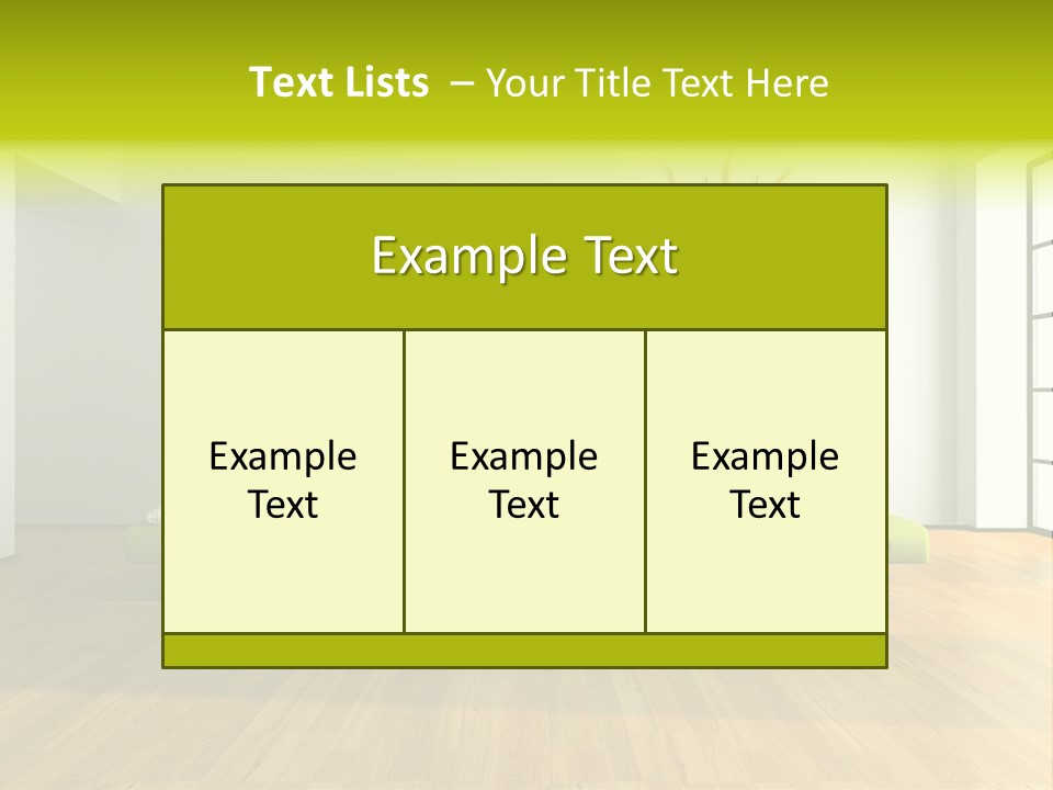 Drawingroom Shade Decor PowerPoint Template
