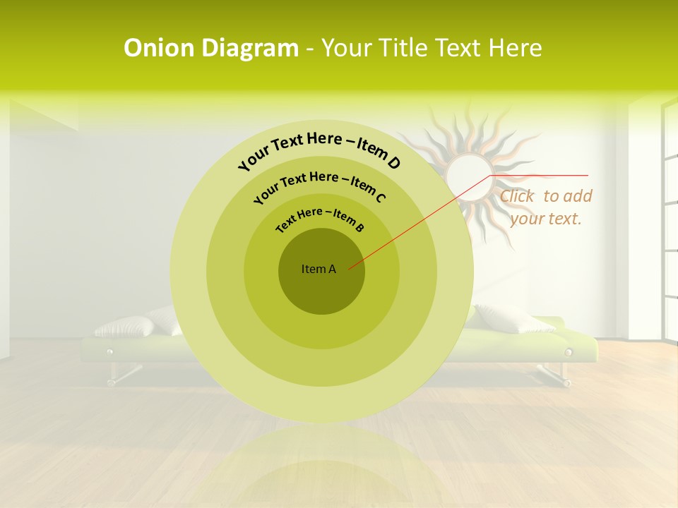 Drawingroom Shade Decor PowerPoint Template