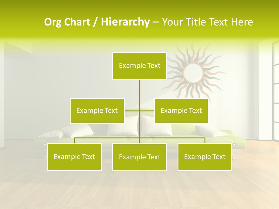 Drawingroom Shade Decor PowerPoint Template