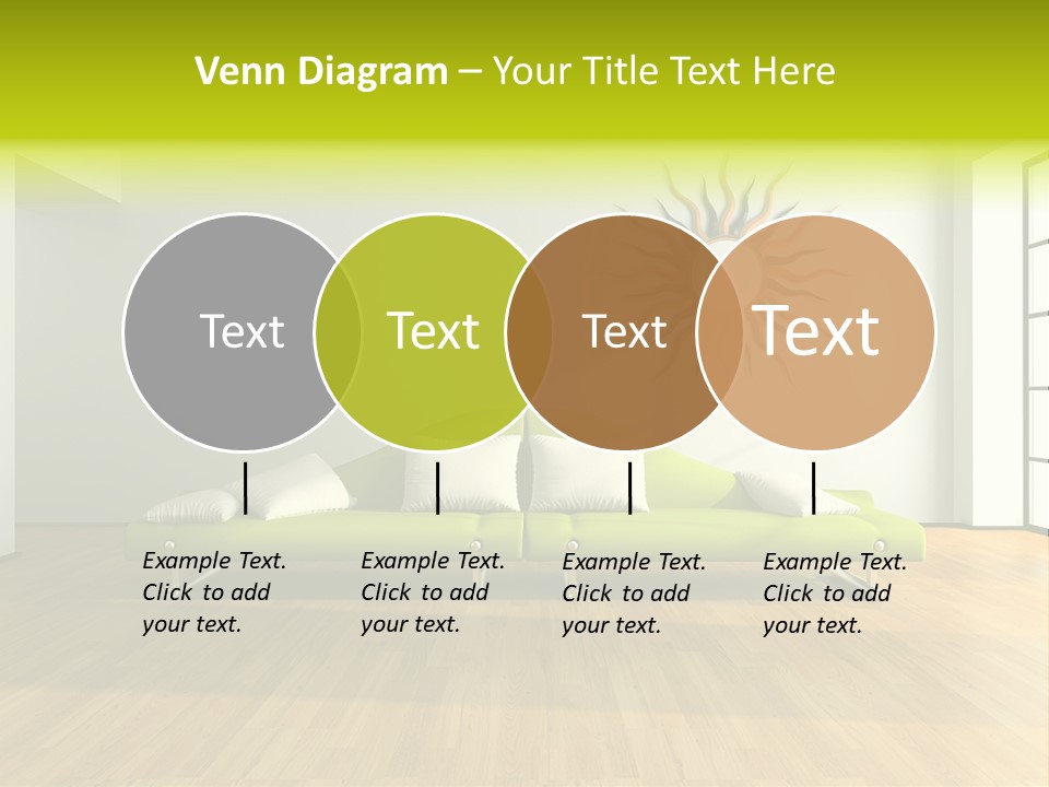 Drawingroom Shade Decor PowerPoint Template