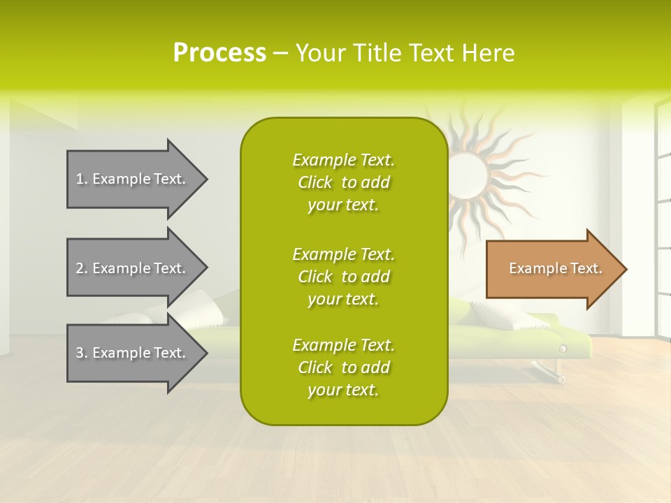 Drawingroom Shade Decor PowerPoint Template