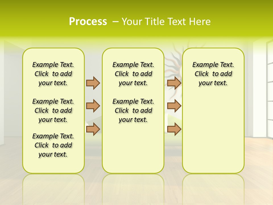 Drawingroom Shade Decor PowerPoint Template