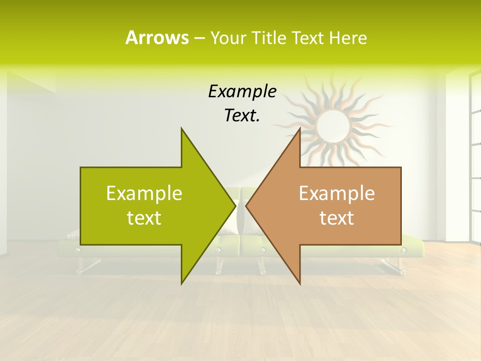 Drawingroom Shade Decor PowerPoint Template