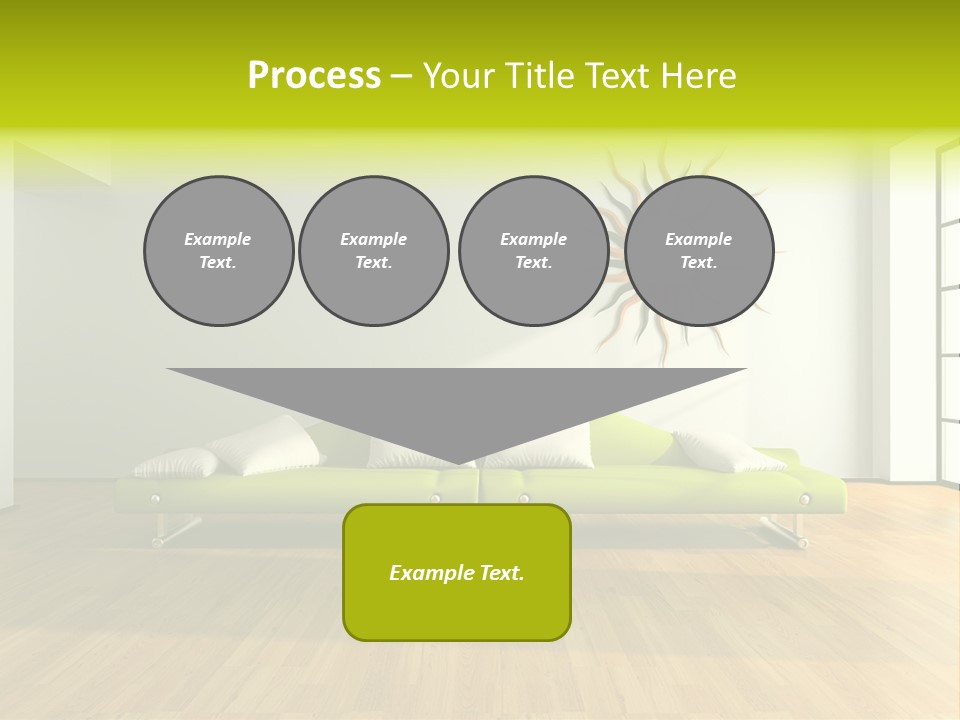 Drawingroom Shade Decor PowerPoint Template