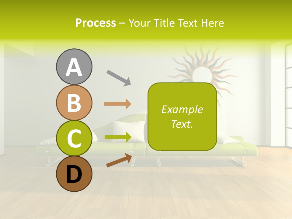 Drawingroom Shade Decor PowerPoint Template