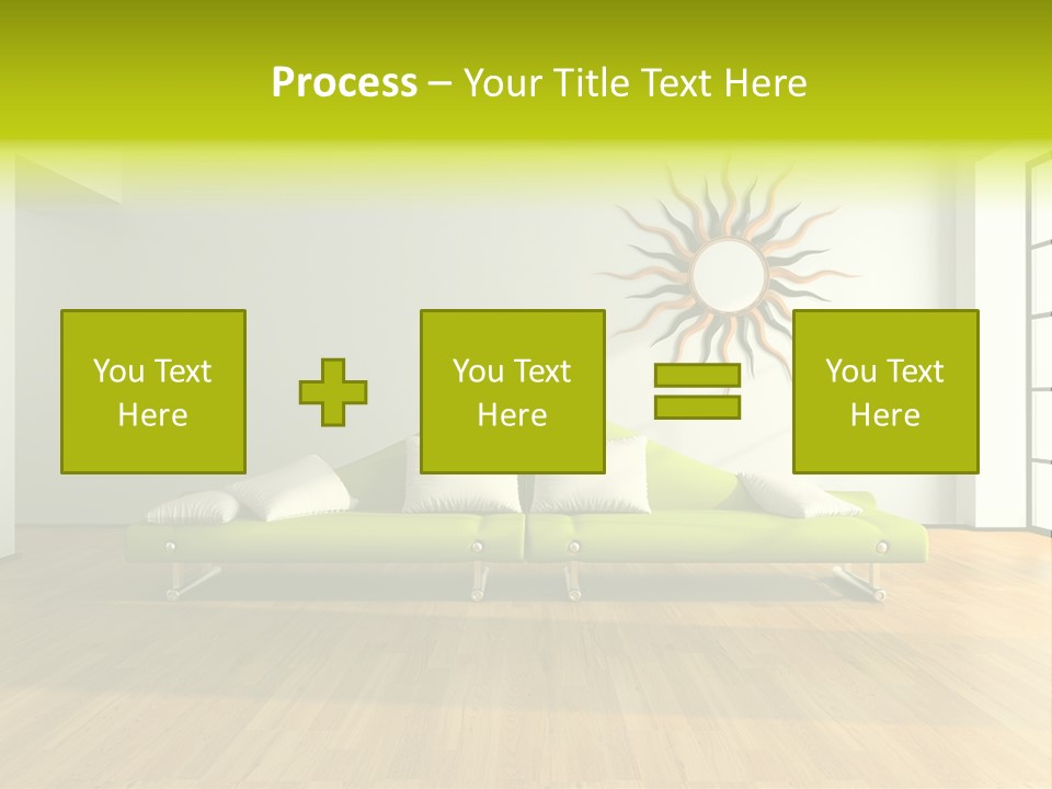 Drawingroom Shade Decor PowerPoint Template