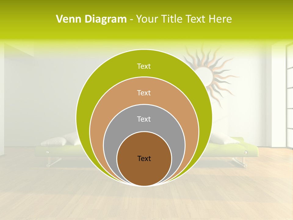 Drawingroom Shade Decor PowerPoint Template